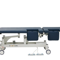 Pacific Medical Cardiology Table with two echo cut outs.