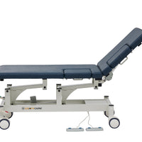 Pacific Medical Cardiology Table with two echo cut outs.