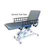Echo Cardiology table, cardiac sonographer table, electric cardiac table, echo sonography table, scanning table with echo chest cutout and patient side rails