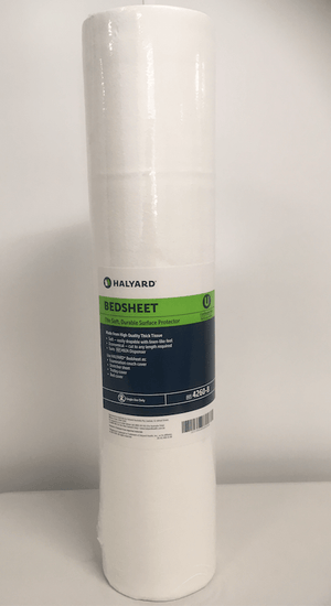 Kimberly Cark 4260 Bed Sheet rolls are now branded Haylard