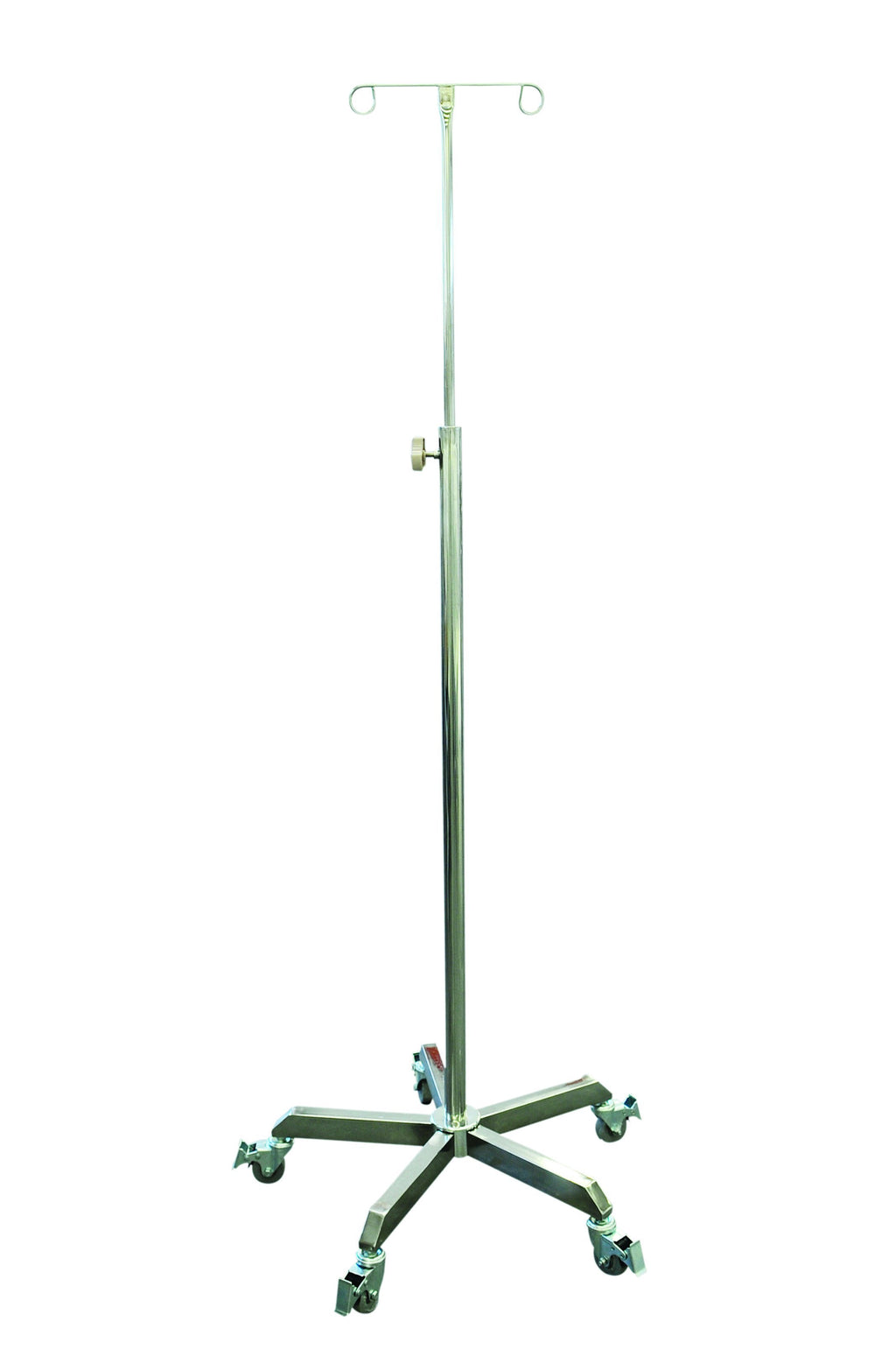 IV Pole stand, mobile drip stand, 2 hook IV stand