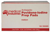 Swabs, 10% Providone Iodine-Medical Industries-InterAktiv Health