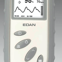 Pulse Oximeter, EDAN VE-H100B Vet+ Recharging Kit + Silicone Protector Cover - InterAktiv Vet 