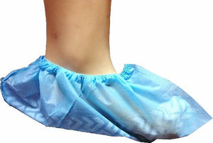 Disposable Shoe Covers with Non Slip Sole -100/box