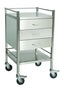 Pacific Medical 3 drawer stainless steel trolley