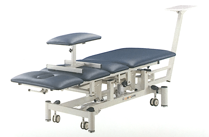 Physiotherapy Traction table with Flexion stool