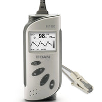 Pulse Oximeter, EDAN VE-H100B Vet+ Recharging Kit + Silicone Protector Cover - InterAktiv Vet 