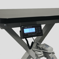 Veterinary Height Adjustable Treatment Table with Weighing Scales