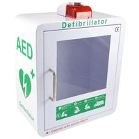 AED Wall Cabinet Inc Strobe Light & Alarm - InterAktiv Health