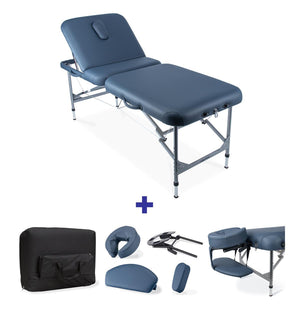 Athlegen Centurion Elite ARB 720 Portable Treatment Table with Lift up Backrest & Accessory Pack - InterAktiv Health