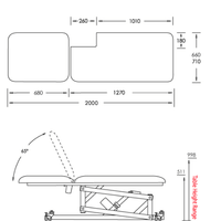 Athlegen Pro-Lift Echo SB Cardiac Table - InterAktiv Health