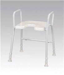 DAYS Aluminium Height Adjustable Shower Stool with Arms - InterAktiv Health