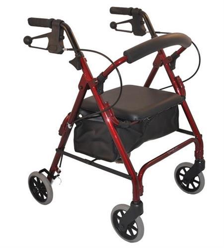 Days Compact Seated Rollator Walker-Ideal for Smaller Spaces - InterAktiv Health