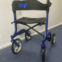 DAYS Superlight Deluxe 4 Wheel Rollator Walker - InterAktiv Health