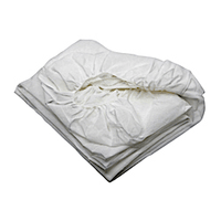 Disposable Fitted Bed Sheets-White 100/carton - InterAktiv Health