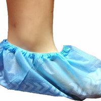 Disposable Shoe Covers with Non Slip Sole -100/box - InterAktiv Health