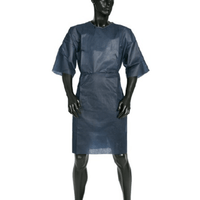 Disposable Short Sleeve Patient Gowns-10/Pkt - InterAktiv Health