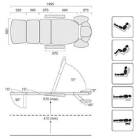 Healthtec EVO2 Multi Spa Chair with Tendelenburg Position - InterAktiv Health