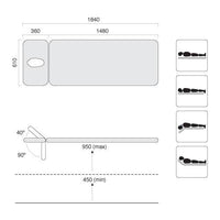 Healthtec Lynx 2 Treatment Bed - InterAktiv Health