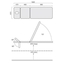 Healthtec Lynx 3 Physiotherapy Treatment Bed - InterAktiv Health