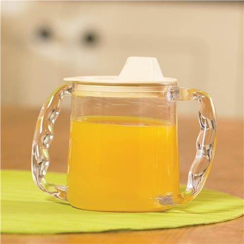 Homecraft Caring Mug with Two handles and Lid - InterAktiv Health