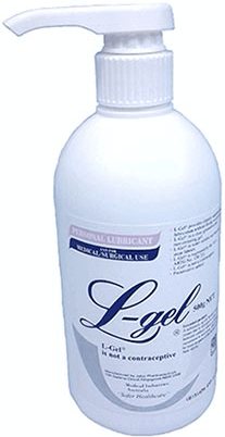 L-Gel Lubricant Gel 500ml Pump Pack - InterAktiv Health