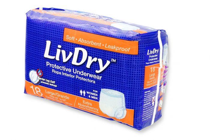 LivDry Protective Underwear-Large - InterAktiv Health