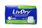 LivDry Protective Underwear-Medium - InterAktiv Health
