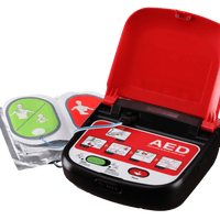 MEDIANA Heart On A15 Adult/Child Defibrillator & Cabinet Package - InterAktiv Health