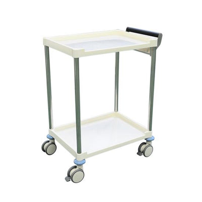 Pacific 2 Shelf Instrument Trolley - InterAktiv Health