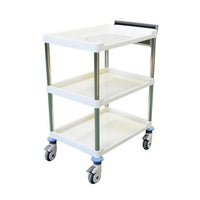 Pacific 3 Shelf Instrument Trolley - InterAktiv Health