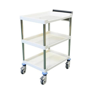 Pacific 3 Shelf Instrument Trolley - InterAktiv Health