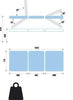 Pacific All Electric 3 Section Examination Treatment Table - InterAktiv Health