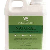 Pure Nature Water Dispersible Massage Oil 1L - InterAktiv Health