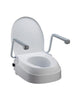 RAISED TOILET SEAT WITH ARMRESTS - InterAktiv Health