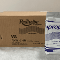 Rediwipe Isopropyl Wipes Refills- 15Pkt/Carton - InterAktiv Health