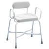 Sherwood Plus Bariatric Shower Stools with Padded Seat & Back Rest - InterAktiv Health