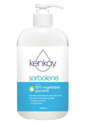 Sorbolene with 10%glycerin-500ml Pump Pack - InterAktiv Health