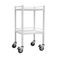 Trolley Powder Coated Steel with Rail- No Draws - InterAktiv Health