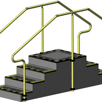 Vectorius Exercise Stairs- 4 Steps up and 4 Steps down - InterAktiv Health