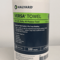 Versa Towel 4210 Halyard-Small 24.5 x 41.5cm -Carton 16 - InterAktiv Health