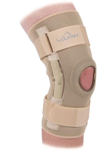 VULKAN Hinged Knee Stabiliser,Beige - InterAktiv Health